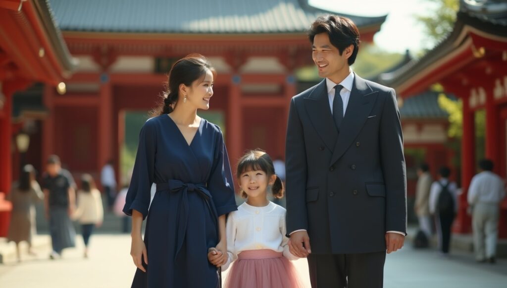 お参りだけの場合の経済的な服装例