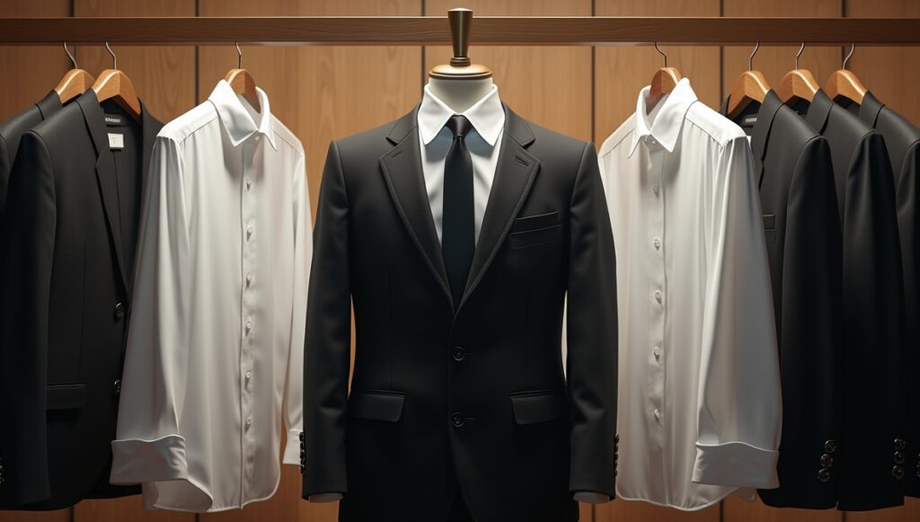 礼服に合わせるシャツの色の基本ルール