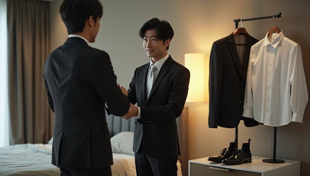 男性ゲストの服装選びと持ち物の準備時期